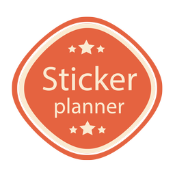 Sticker Planner Logo - Remote Team Collaboration Tool